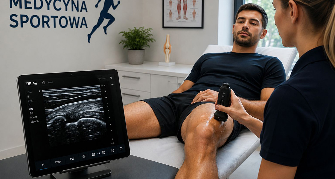 Jak mobilne USG zmieniło sposób pracy kliniki ortopedii sportowej?
